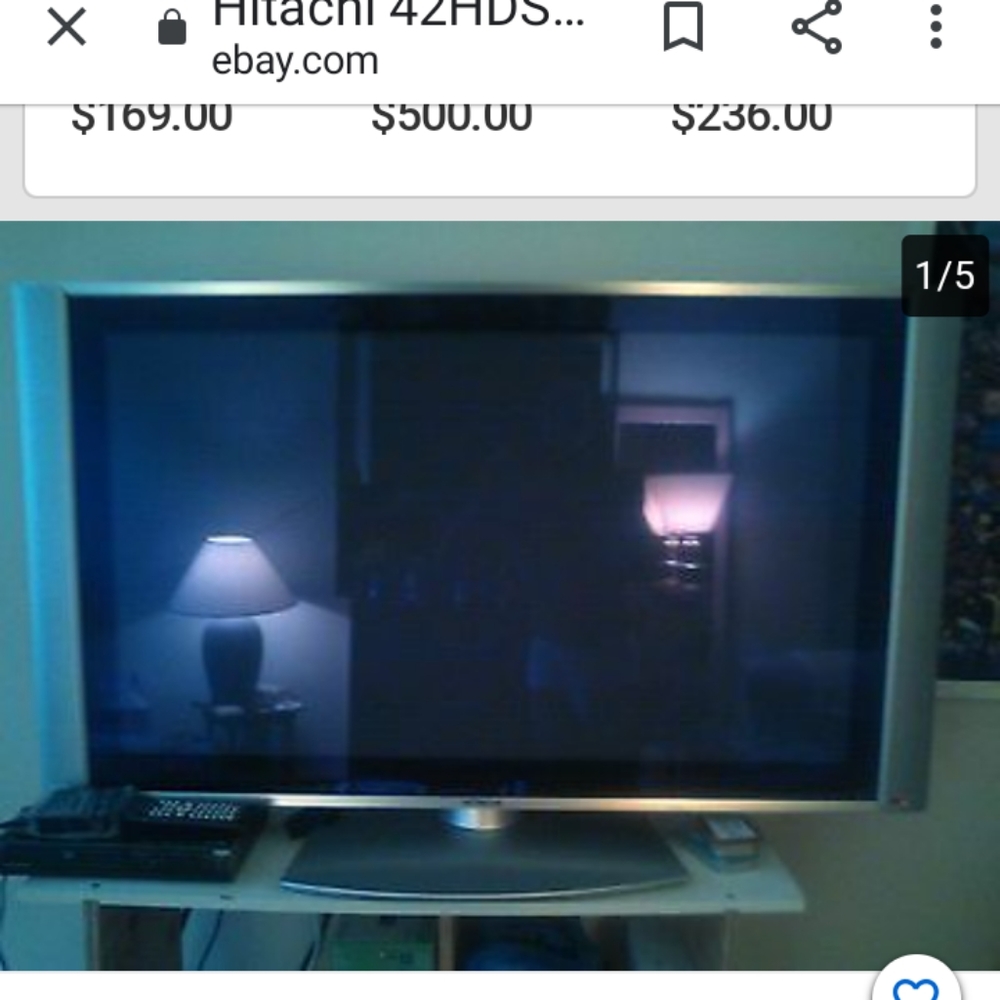 Hitachi 55in plasma screen TV